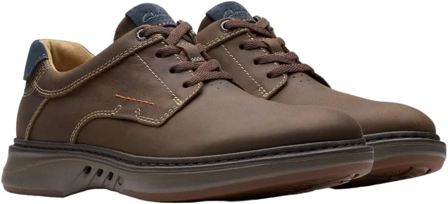 Мужские оксфорды Clarks Un Briley Pace, коричневый — фото 2