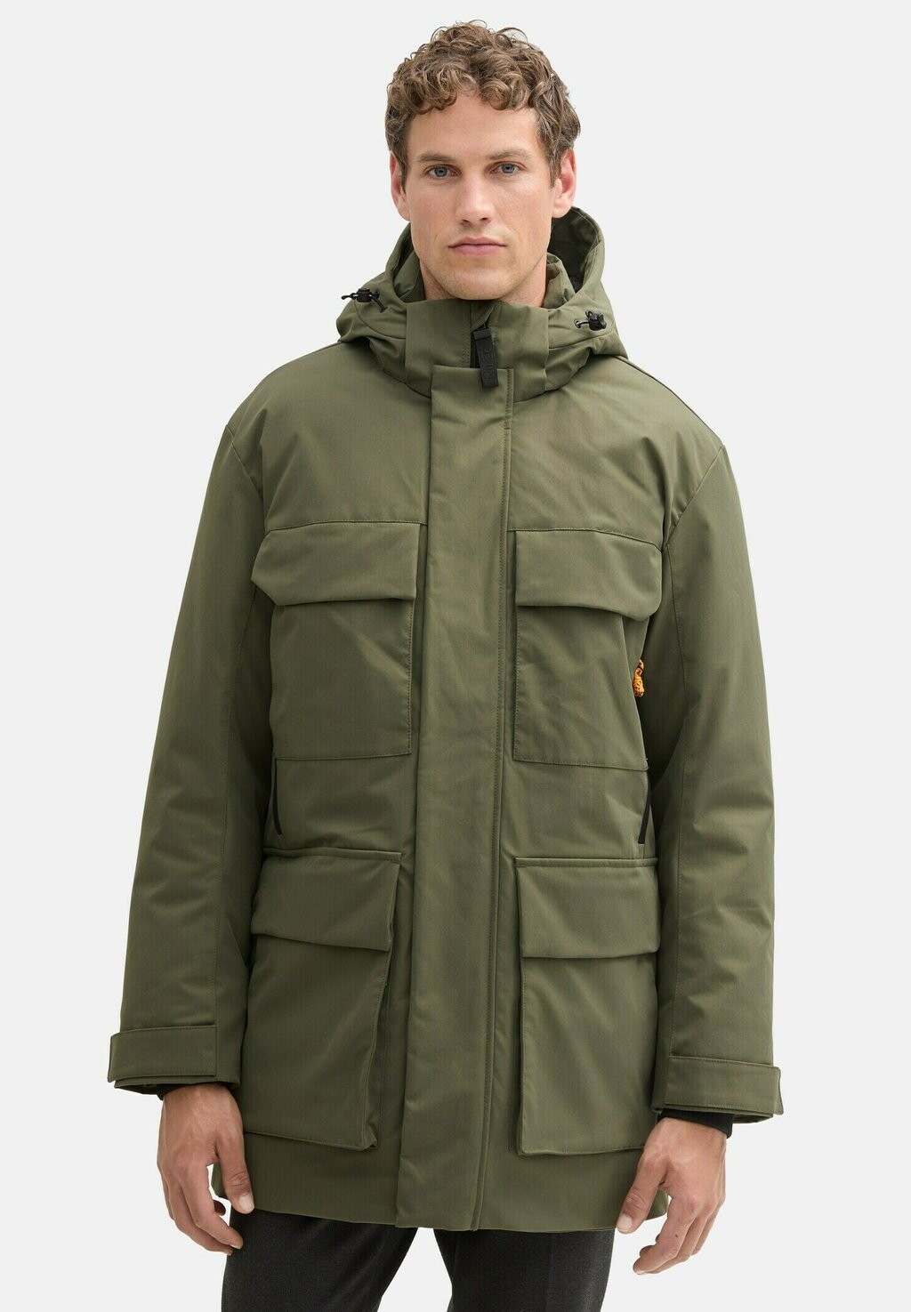 

Зимнее пальто ARCTIC MIT ABNEHMBARER KAPUZE TOM TAILOR DENIM, оливковый