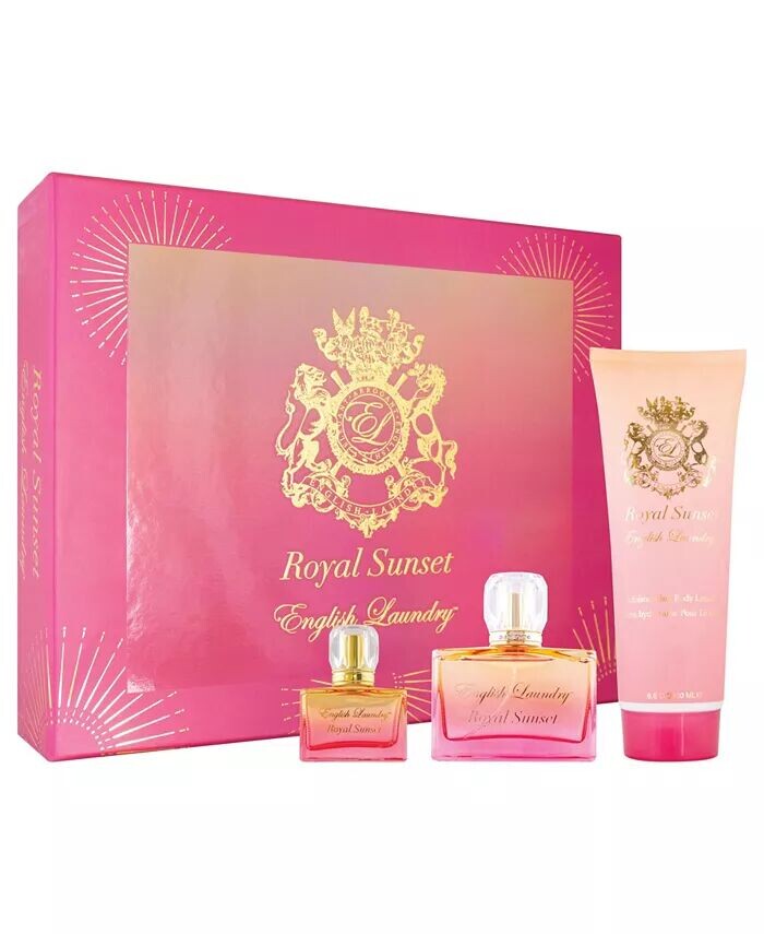

3 шт. Подарочный набор парфюмированной воды Royal Sunset English Laundry