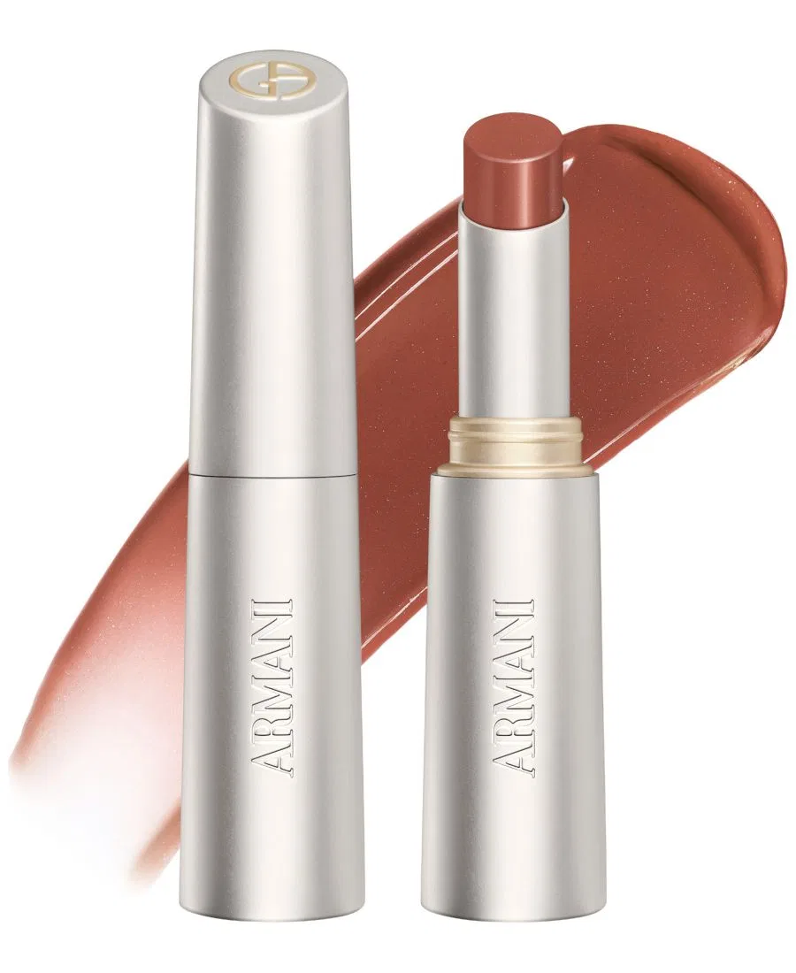 Бальзам для губ Prisma Flash Armani, 12 maple flash, warm mahogany