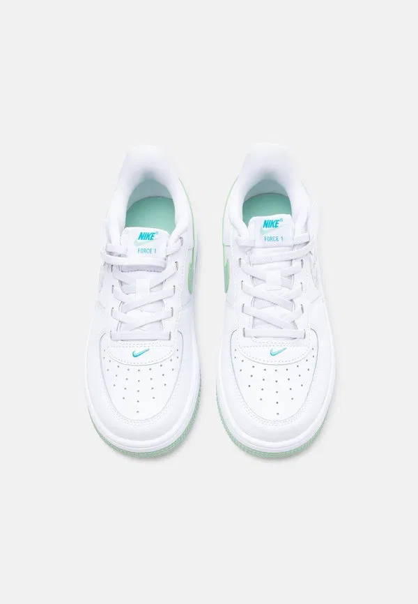 Кроссовки force 1 с низкой посадкой Nike Sportswear, White/Enamel Green/Energy — фото 4