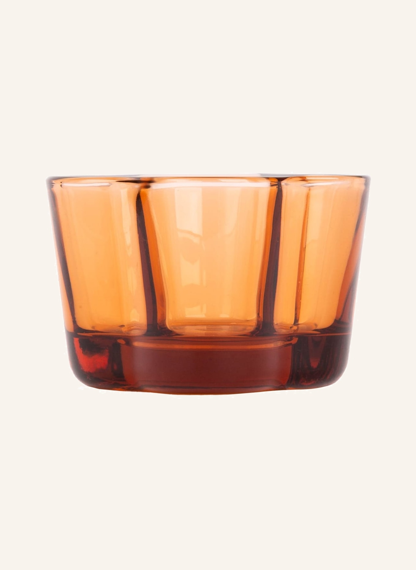 

Подсвечник alvar aalto, высота: 5,5 см. Iittala, оранжевый