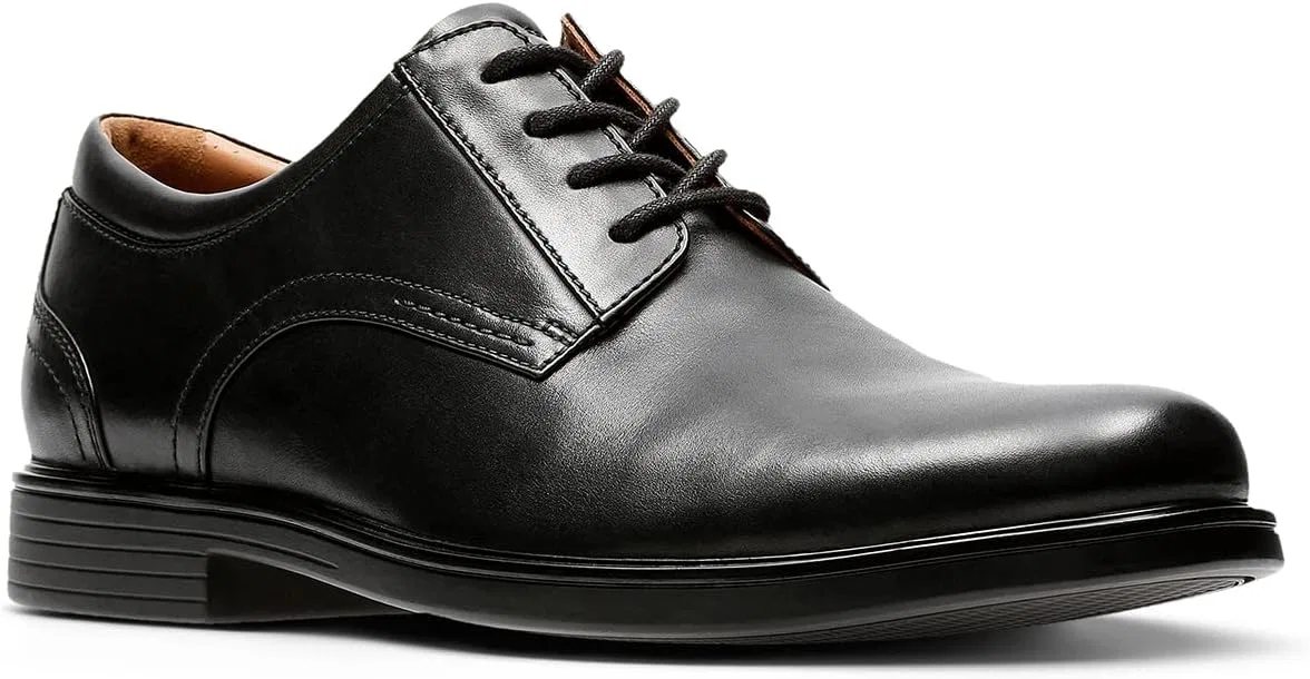 Оксфорды из натуральной кожи Clarks, черный — фото 2