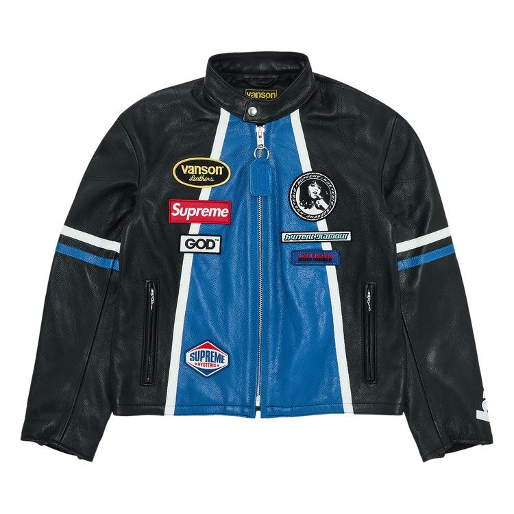 

Куртка Supreme x HYSTERIC GLAMOUR x Vanson Leather Jacket, Black