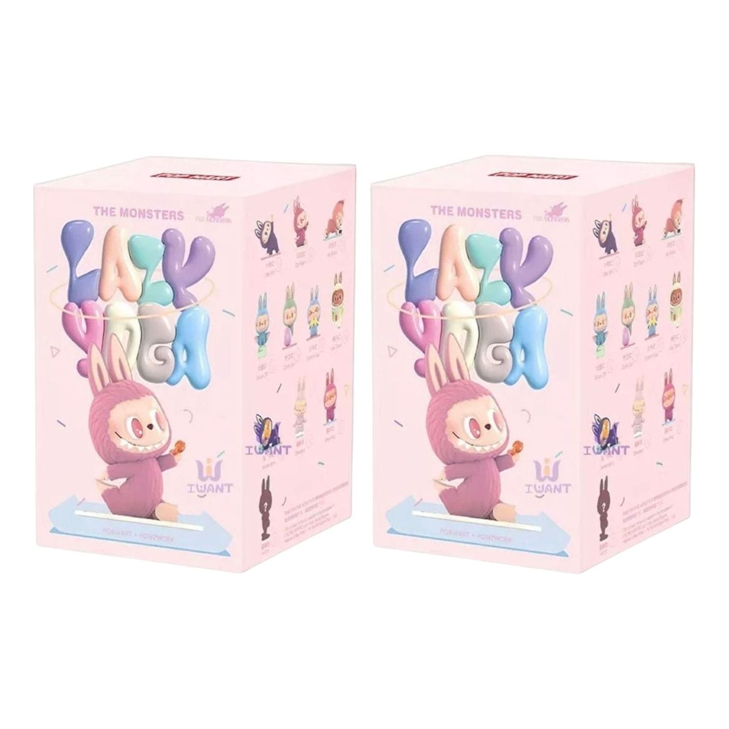 

Лабубу Pop Mart The Monsters Labubu Lazy Yoga Sealed Case (2 Blind Boxes)