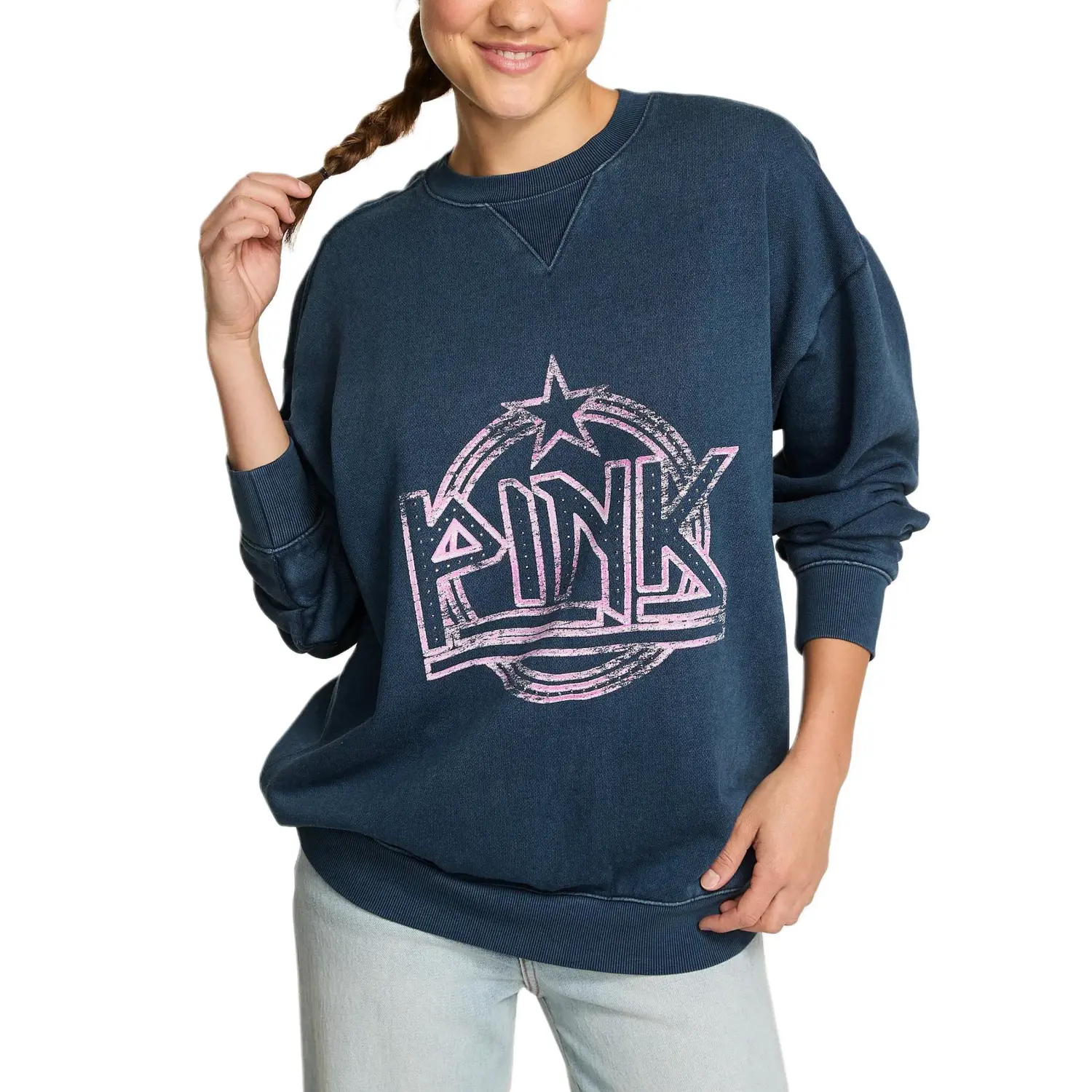 

Victoria's Secret Розовый свитшот Women's