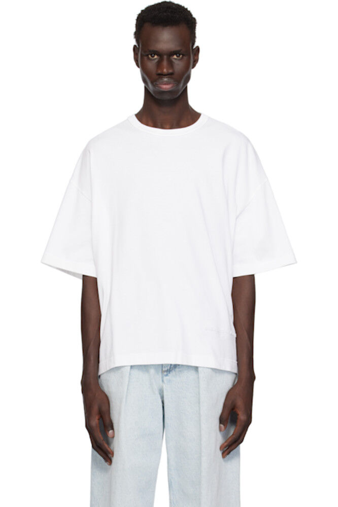 

Белая футболка с логотипом Alexander Wang