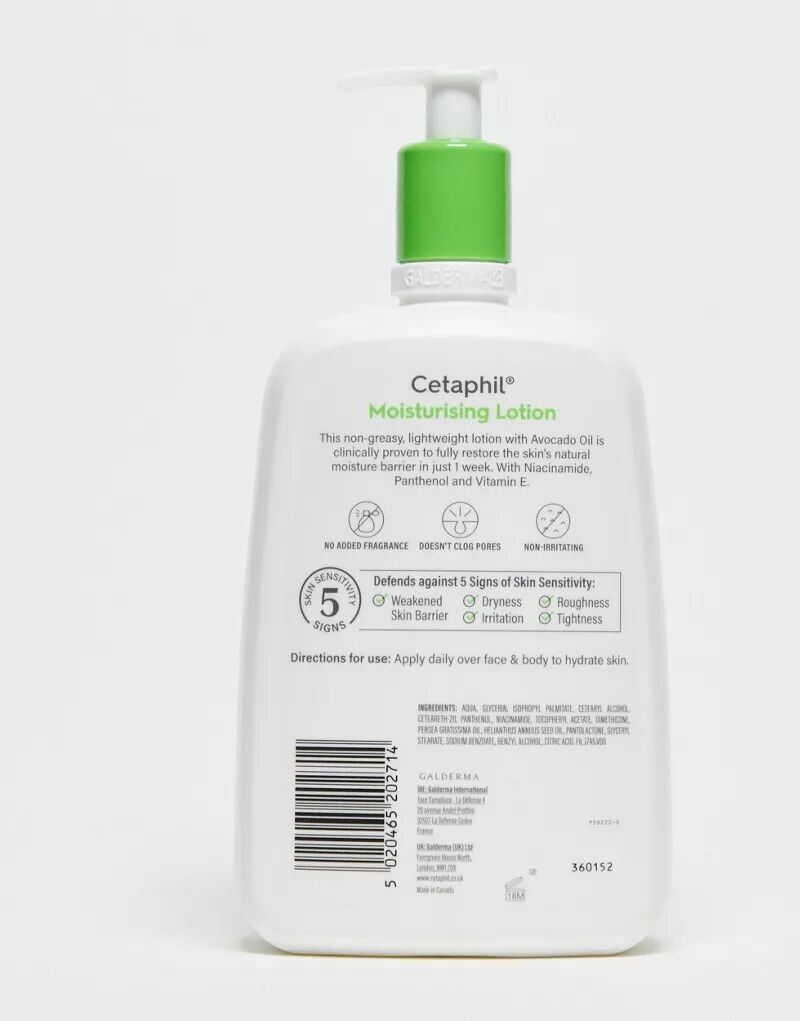 Лосьон Cetaphil — Увлажняющий для лица и тела для нормальной и сухой, чувствительной кожи — фото 2