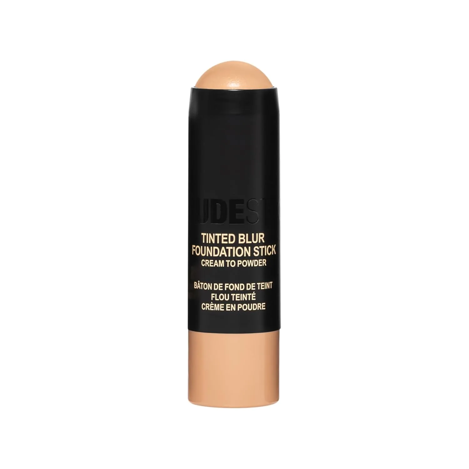 Тональный стик Nudestix Tinted Blur Foundation Stick - кремово-пудровая легкая текстура для маскировки пор, недостатков и мелких морщин | Естественный матовый финиш с светоотражающими пигментами, LIGHT 03 — фото 2