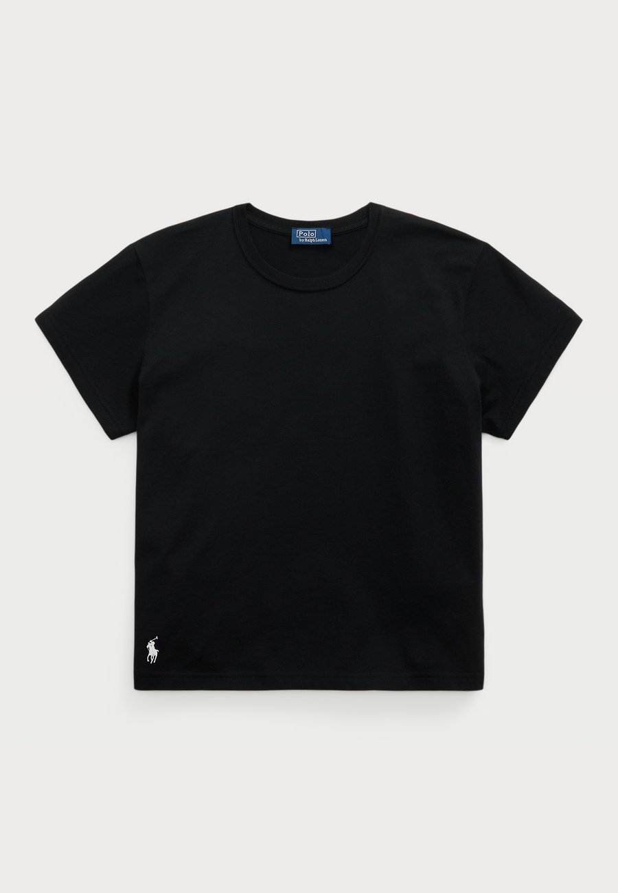 Футболка Polo Ralph Lauren CLASSIC SHRUNKEN FIT JERSEY TEE, Black — фото 4