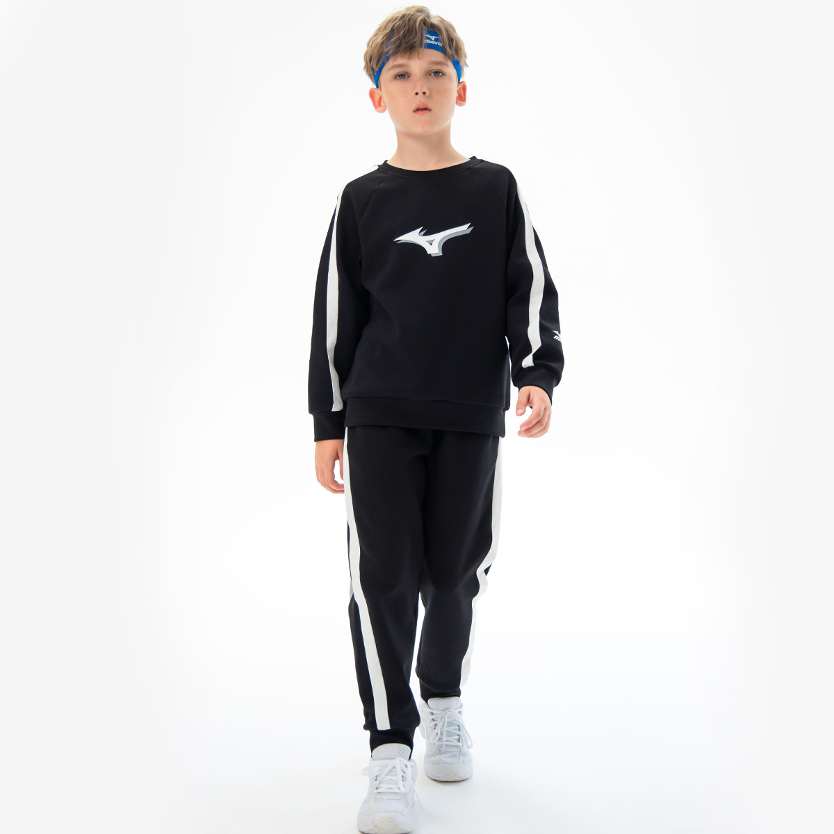 Детская повседневная спортивная одежда Mizuno, черный — фото 4