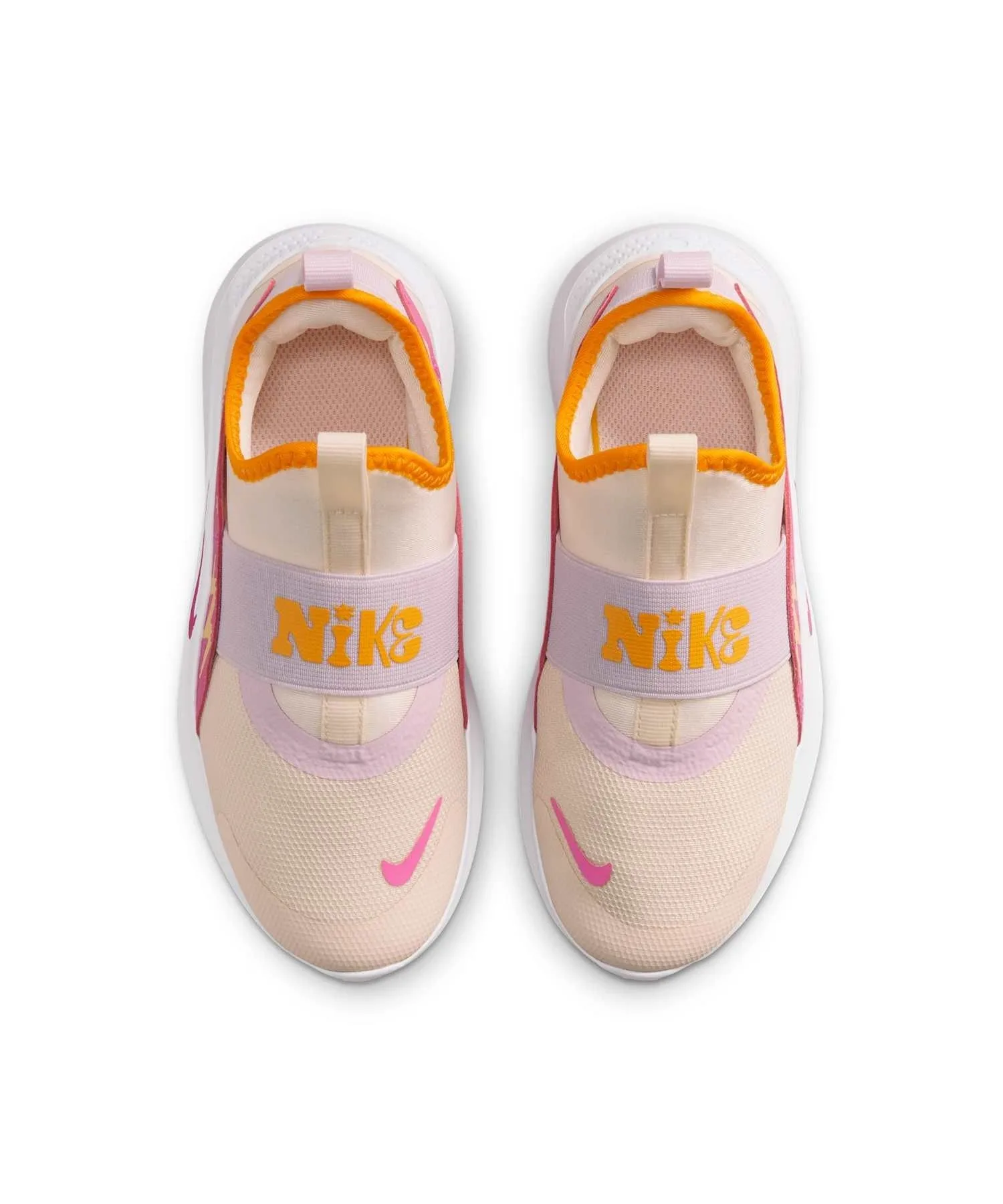 Детские кроссовки с гибкой подошвой Nike Flex Runner 4 SE белые — фото 4