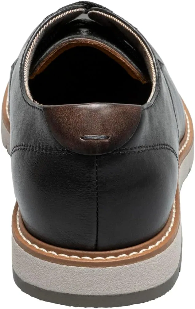 Мужские оксфорды Florsheim Viso с гладким носком, черный — фото 3