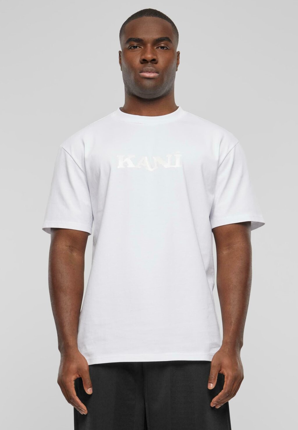

Футболка с набивным рисунком Splash Retro Karl Kani, белая