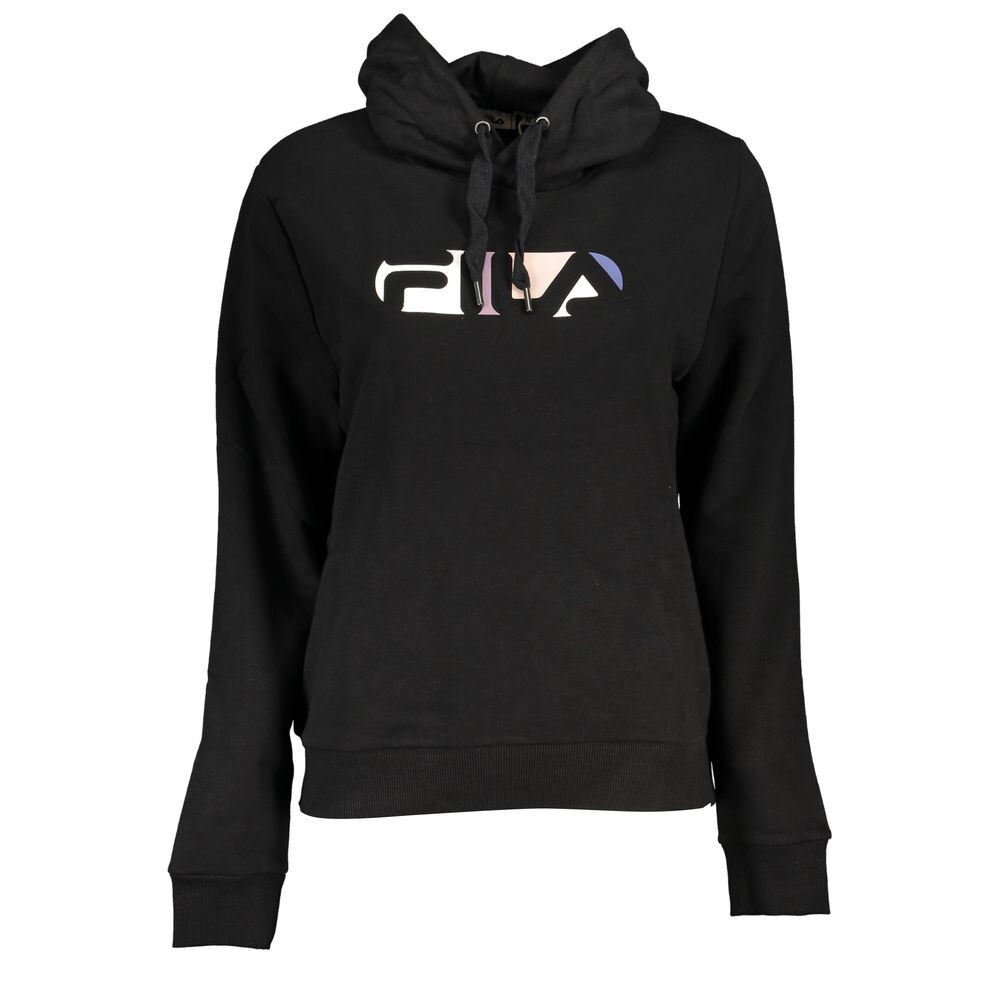 

Черный хлопковый свитер Fila