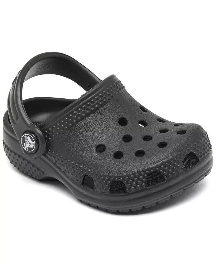 

Классические сабо Infant Littles от Finish Line Crocs, черный