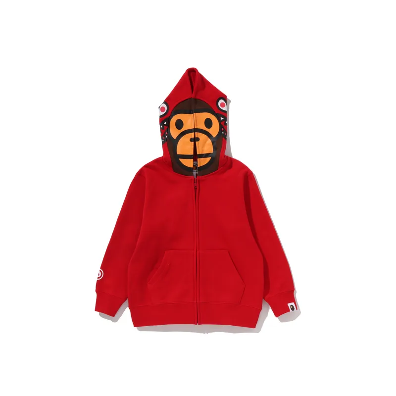 Детская худи с капюшоном Moderate A BATHING APE, синий blx — фото 3