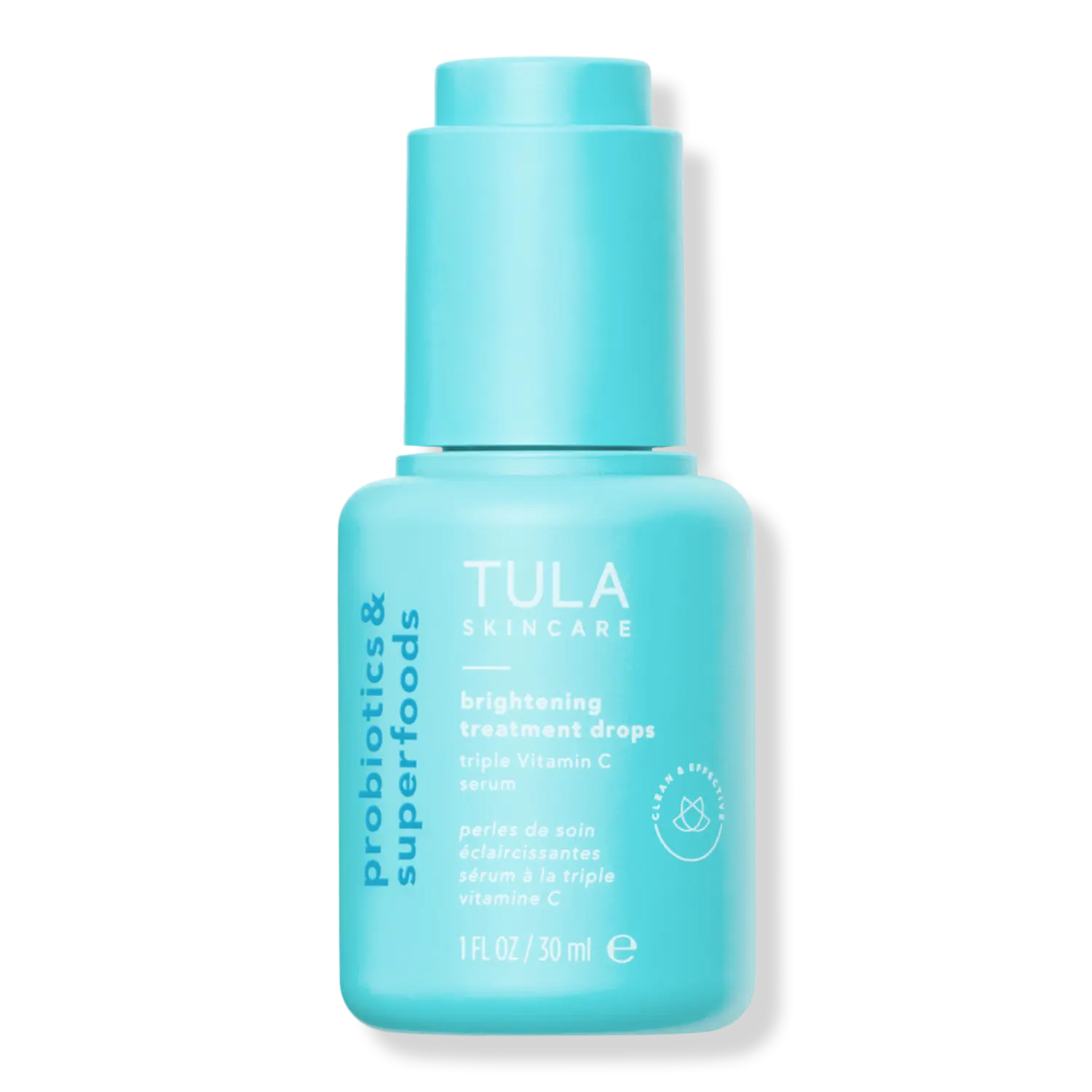 

Осветляющие капли для лица, сыворотка с тройным витамином С TULA