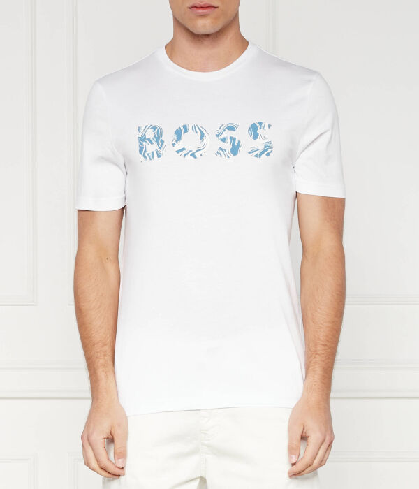 

Футболка te_bossocean Regular fit Boss Orange, белый