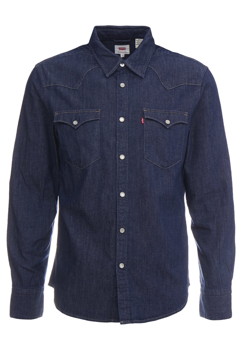 Рубашка Barstow Western Standard Levi's, цвет red cast rinse marbled — фото 4