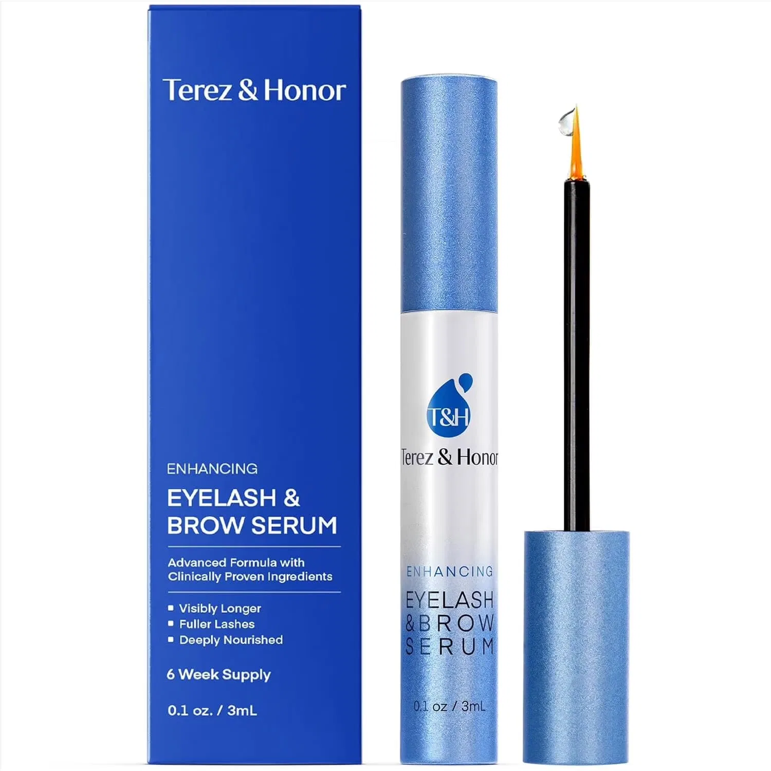 Сыворотка для роста ресниц и бровей от Terez & Honor Terez & Honor, Clear