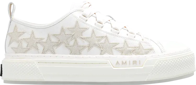 

Кроссовки Amiri Stars Court Low 'White Alabaster', белый