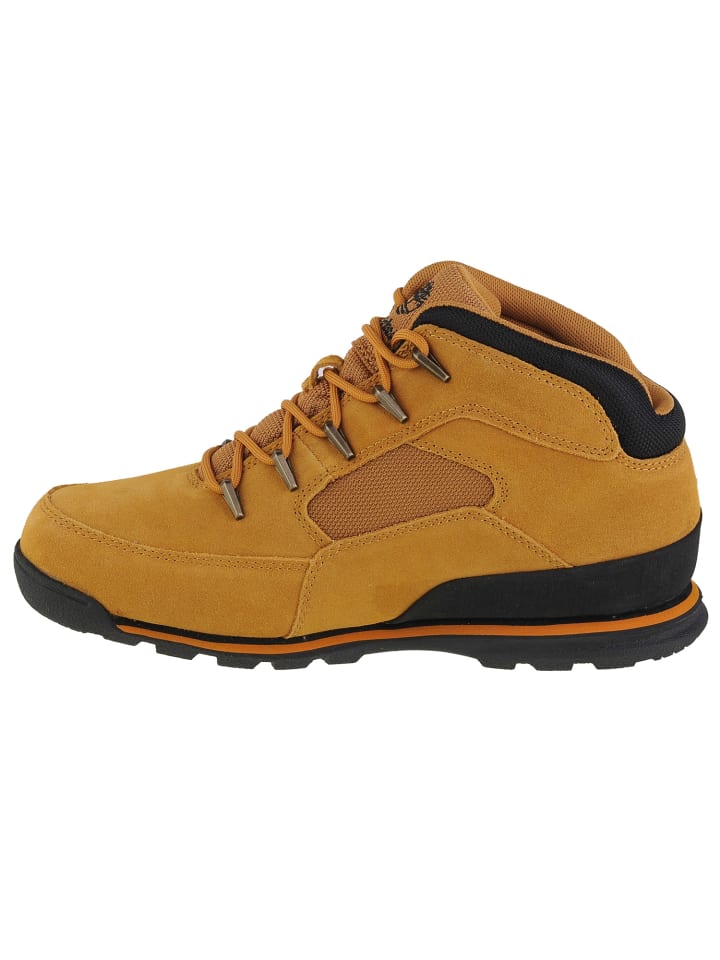 Кроссовки Timberland Euro Rock Heritage L/F желтого цвета — фото 2