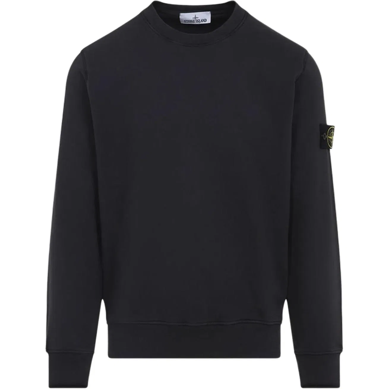Свитшот с логотипом Stone Island Charcoal Gray