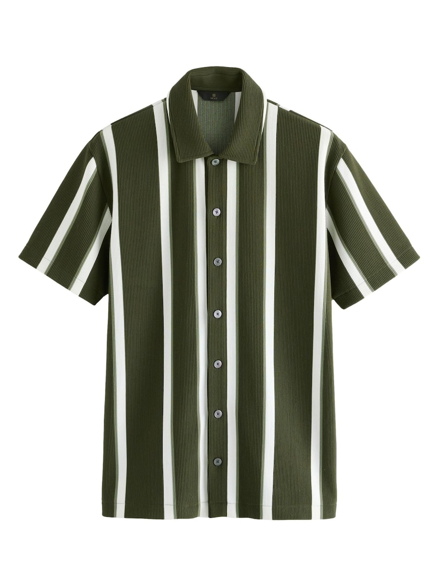 

Рубашка на пуговицах классического кроя Next, Reed/Dark Green