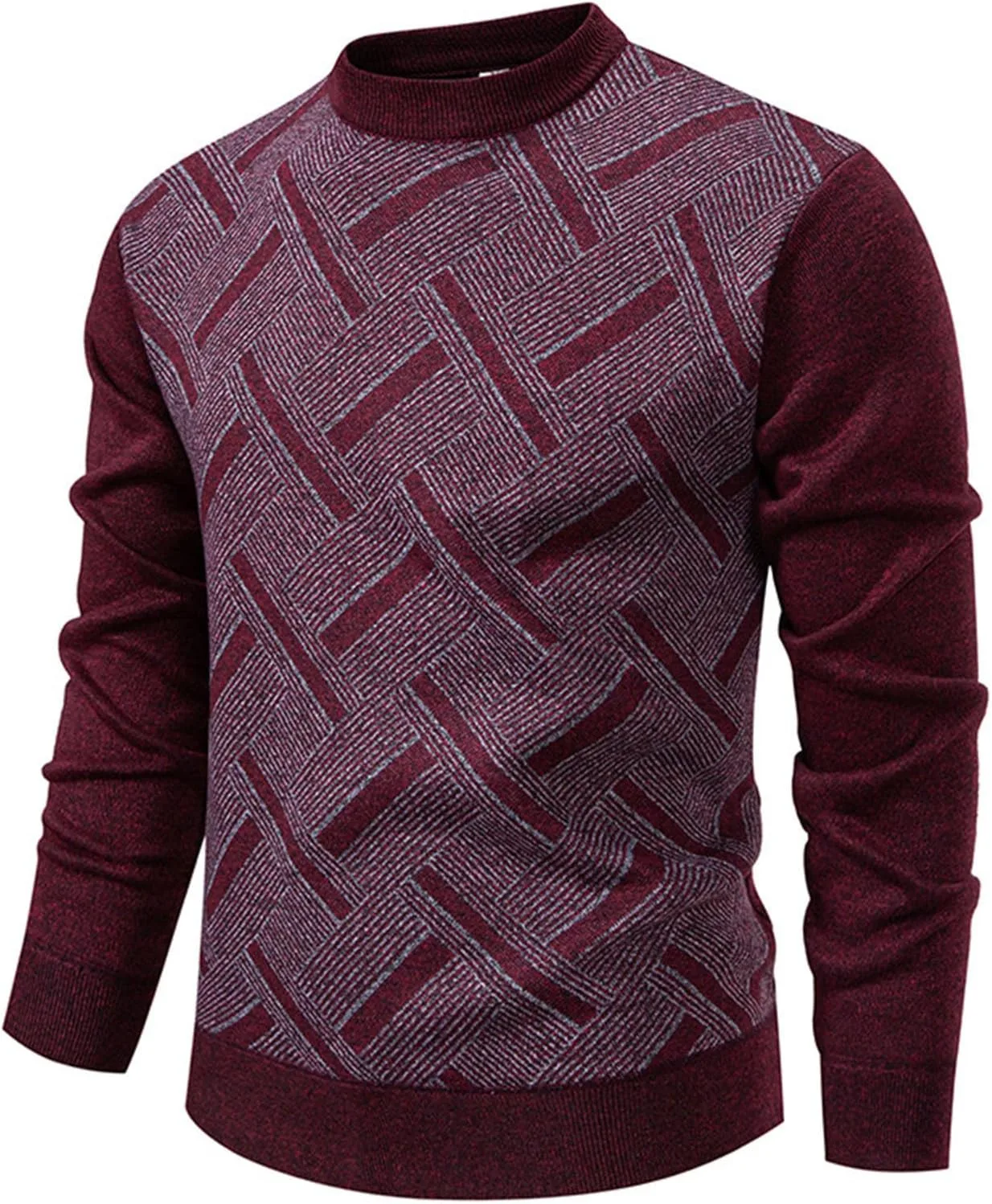 

Стильный уютный свитер для мужчин Stretch Casual Crewneck Cambkatl