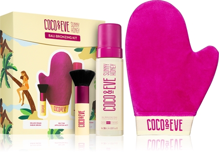 

Идеальный набор для загара Coco & Eve Sunny Honey Bali Bronzing Kit, Dark