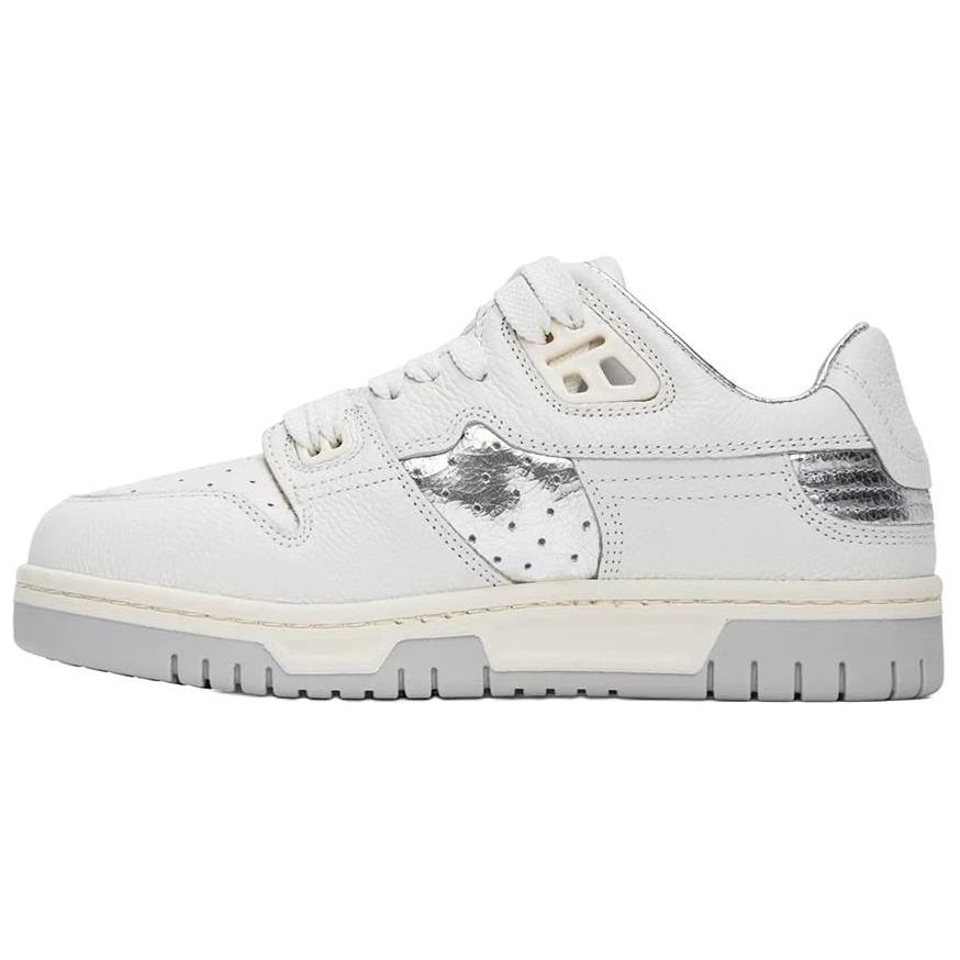 Низкие женские белые скейтерские кроссовки Acne Studios, Original Shoe Box Included — фото 3