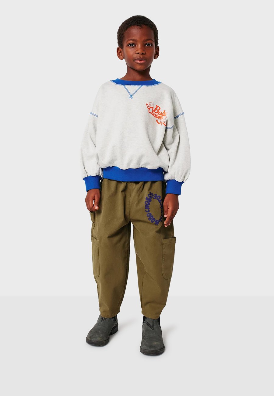 

Толстовка Bobo Choses DOMINOS UNISEX, Heather Grey/Grey