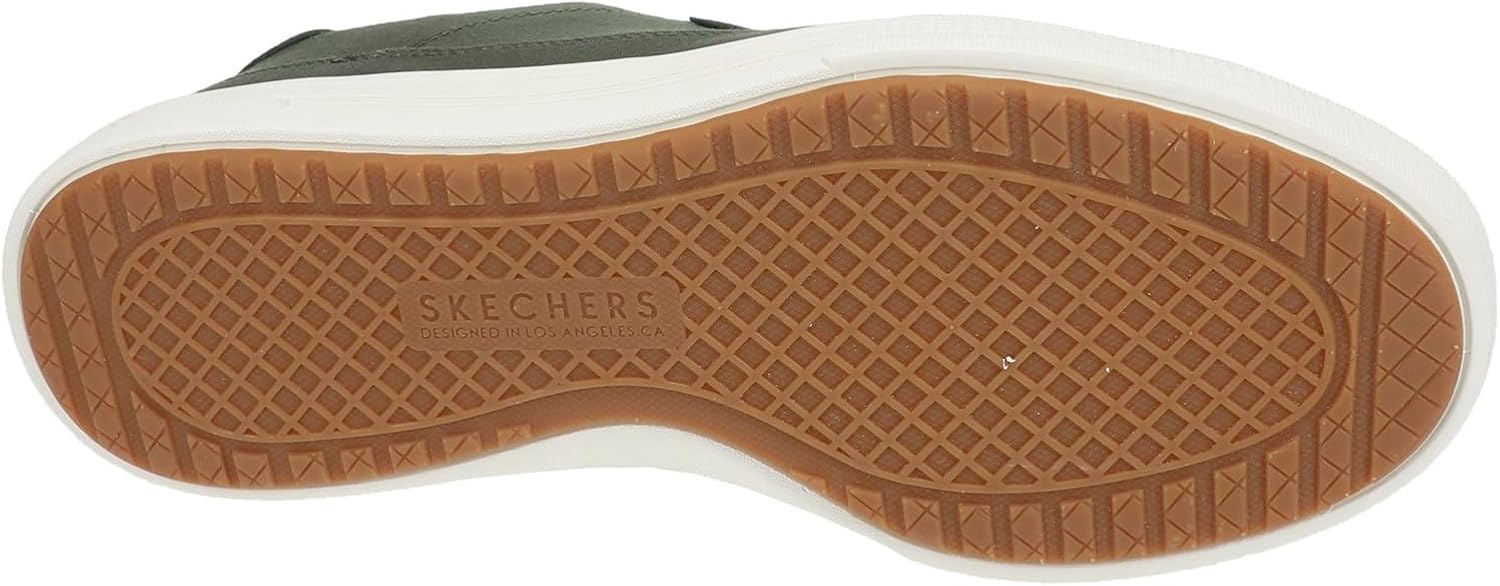 Кроссовки Skechers Mens Arch Fit Arcade - Meet Ya There, Olive — фото 4