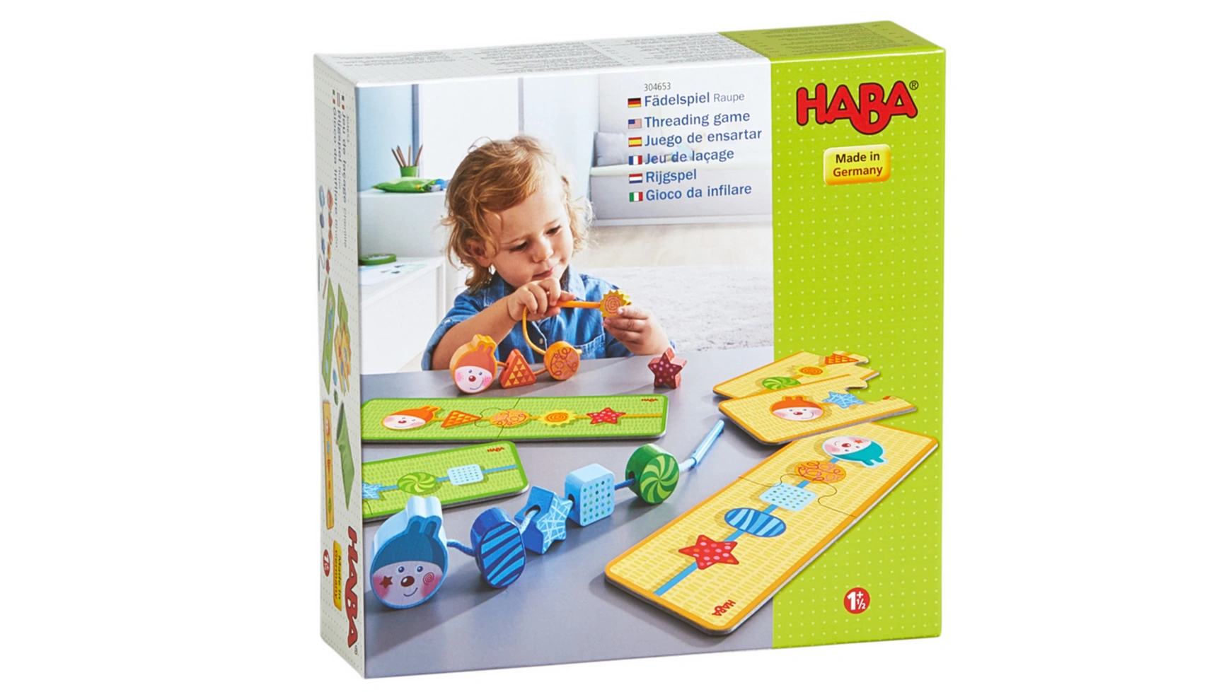 

Гусеница для игры с резьбой 304653 Haba