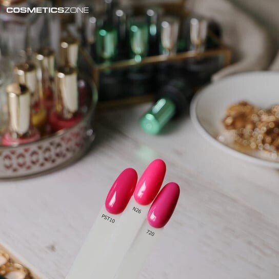 Гипоаллергенный гибридный лак для ногтей, жемчужно-розовый N26, 7 мл Cosmetics Zone — фото 3