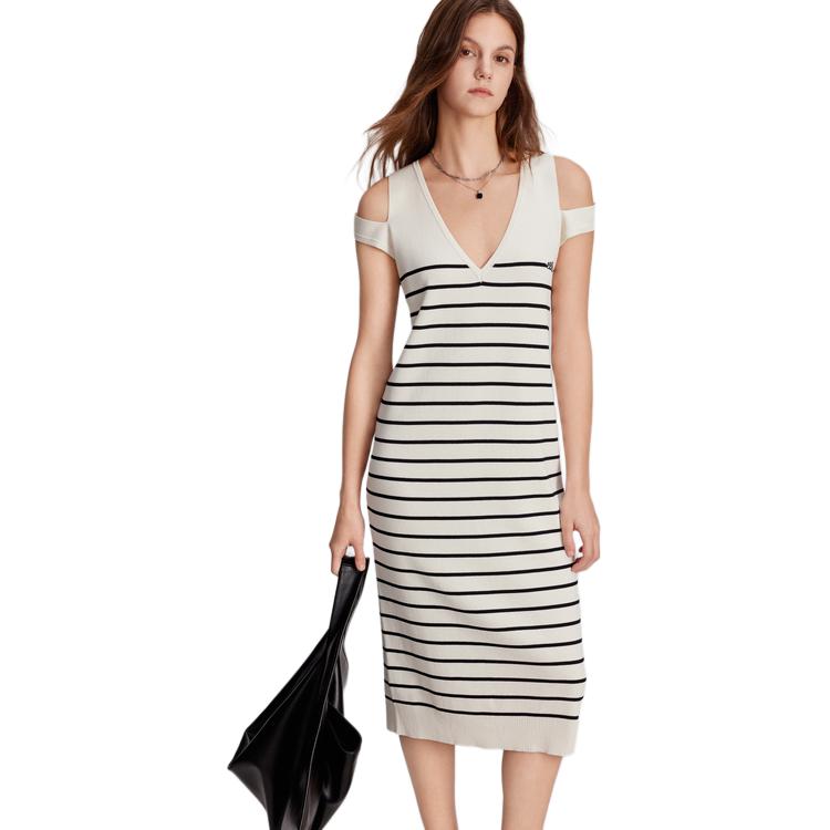 

ELLE Летняя новинка: безрукавное платье-юбка Women's Stripes