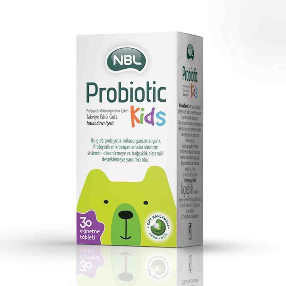 

NBL Probiotic Kids 30 жевательных таблеток NOBEL