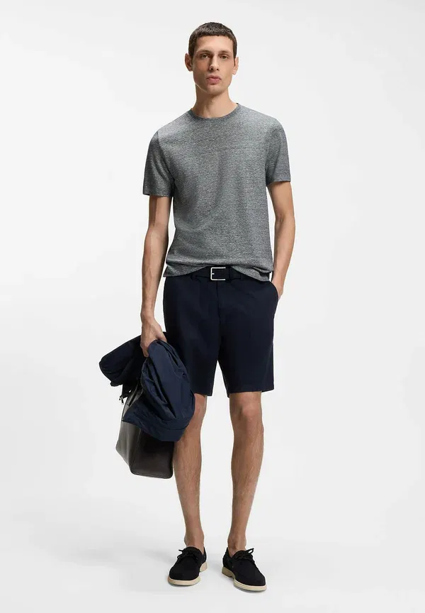 Футболка H Thompson 235 Basic T-Shirt Boss, темно-синий четыре — фото 2
