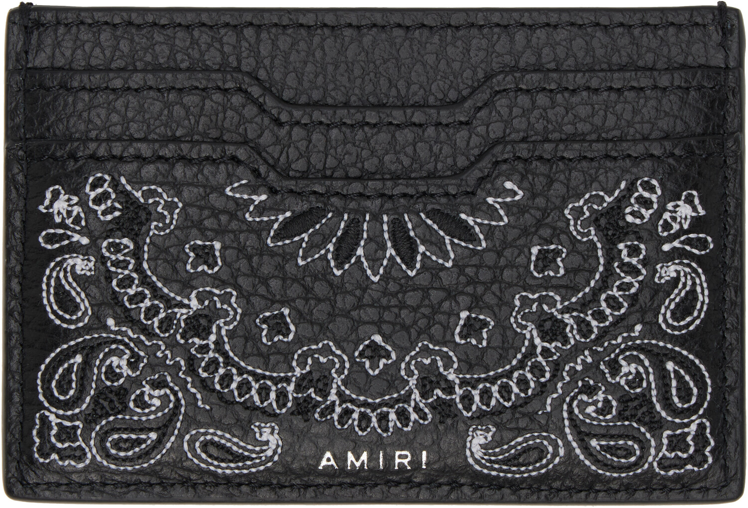 

Держатель для карт в виде банданы AMIRI, черный