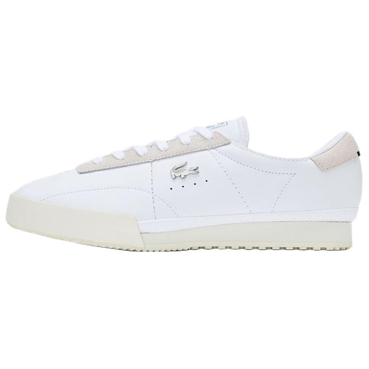 

LACOSTE Кроссовки мужские повседневные черные/экрю, белые/экрю - белые-65T, цвет White-65T