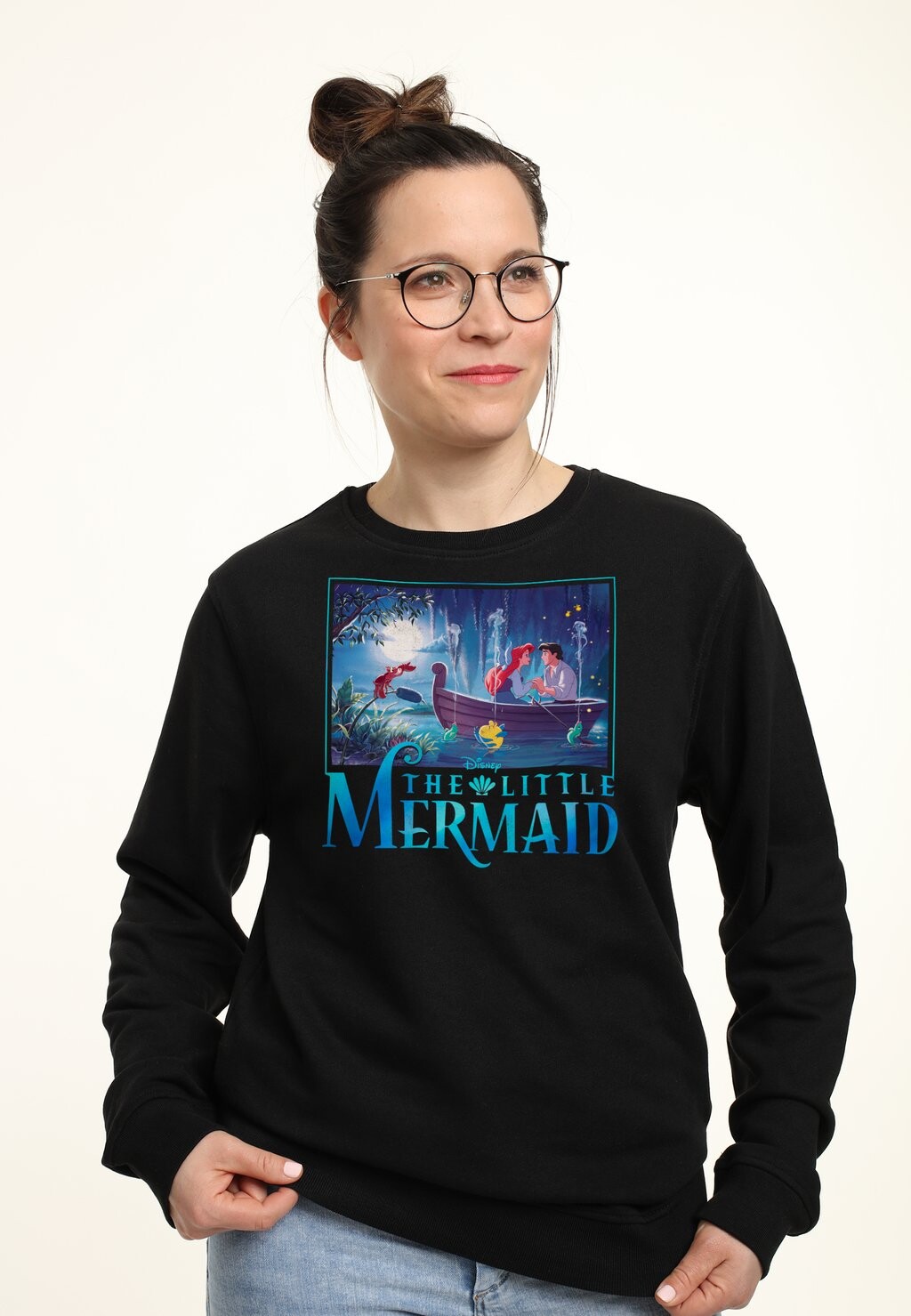 

Толстовка THE LITTLE MERMAID LITTLE MERMAID TITLE Disney, черный