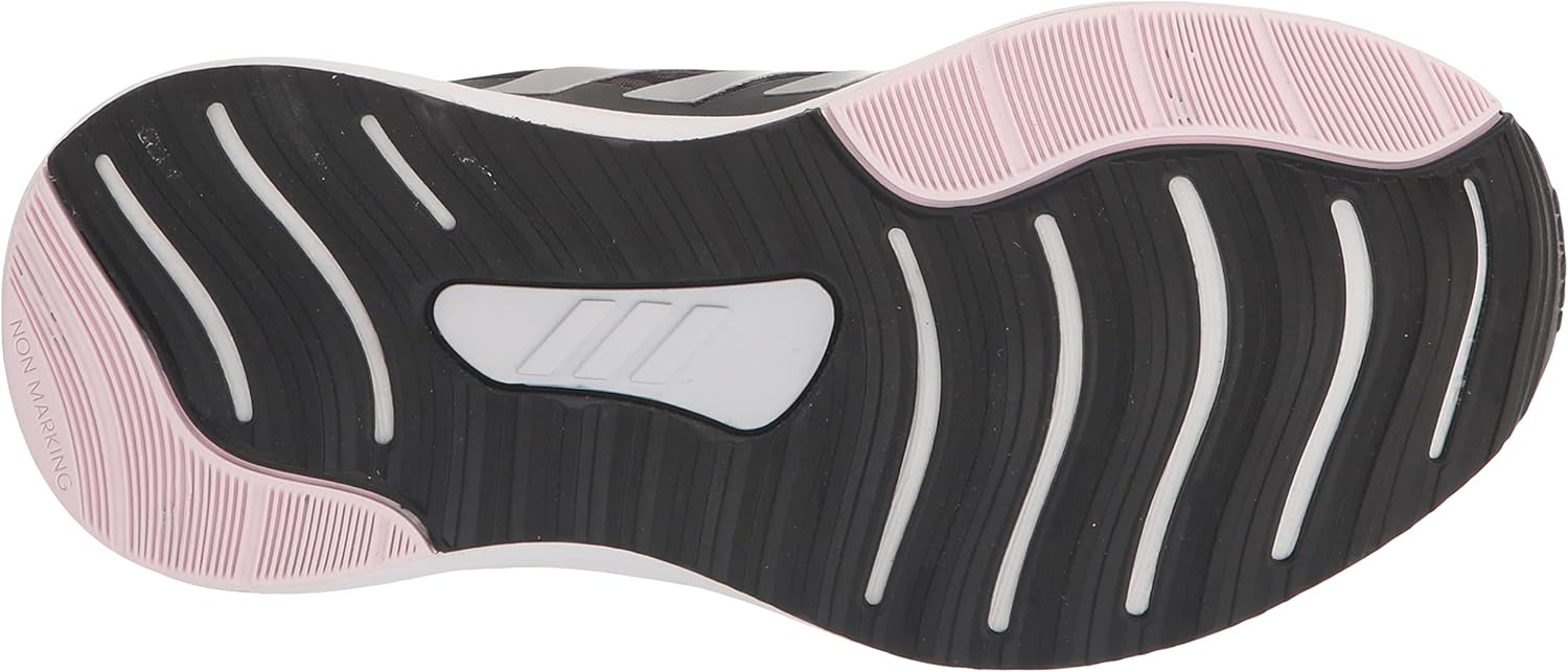 Женские кроссовки для бега adidas Duramo SL, черный/розовый — фото 4