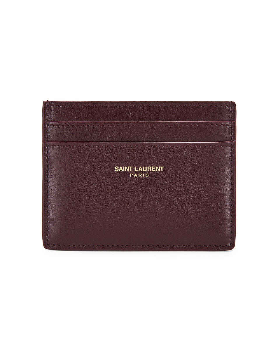 

Чехол для кредитных карт Saint Laurent, Hot Wine