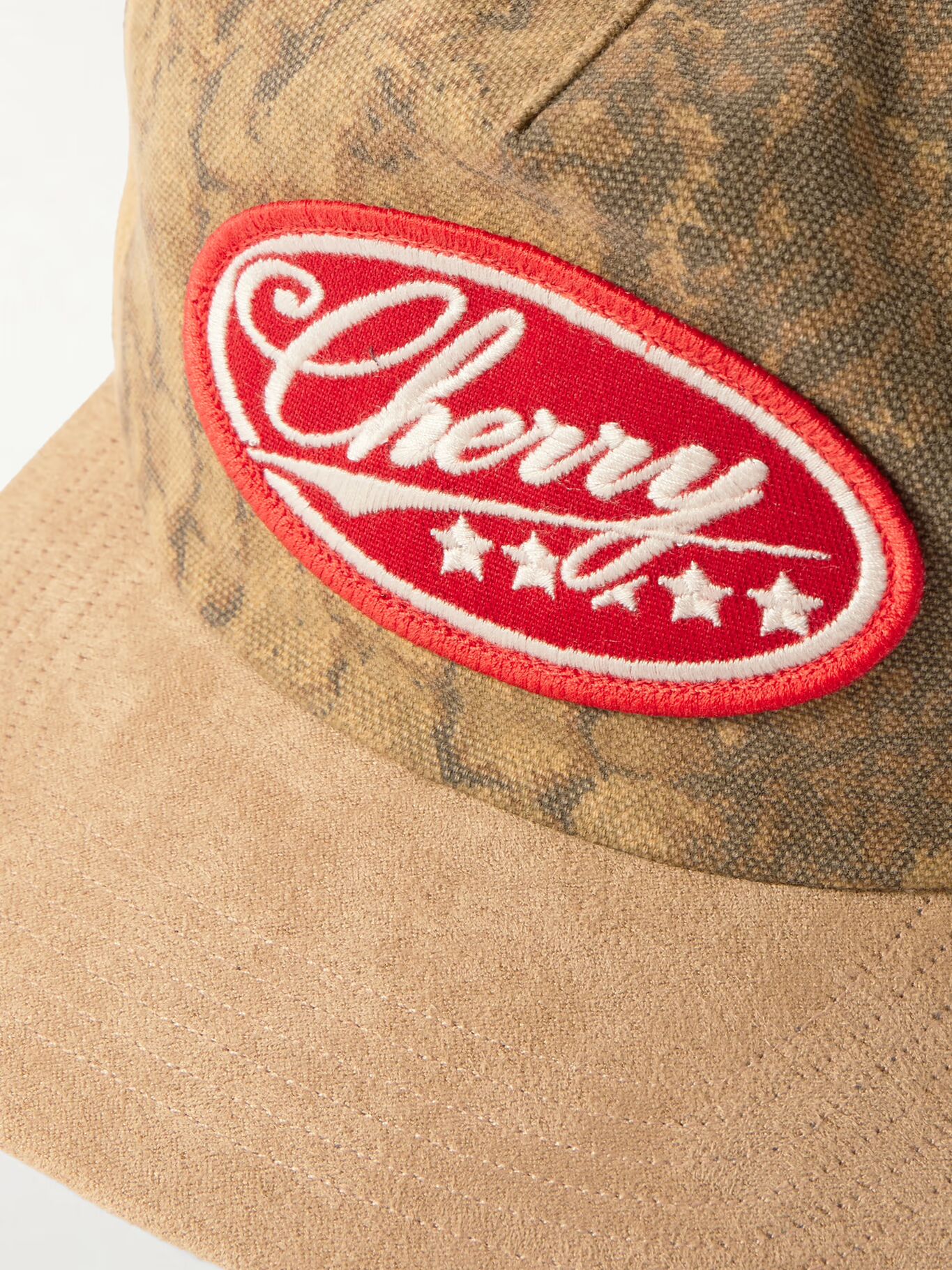 

Бейсболка из хлопчатобумажной ткани с аппликацией логотипа Five Star CHERRY LOS ANGELES, зеленый