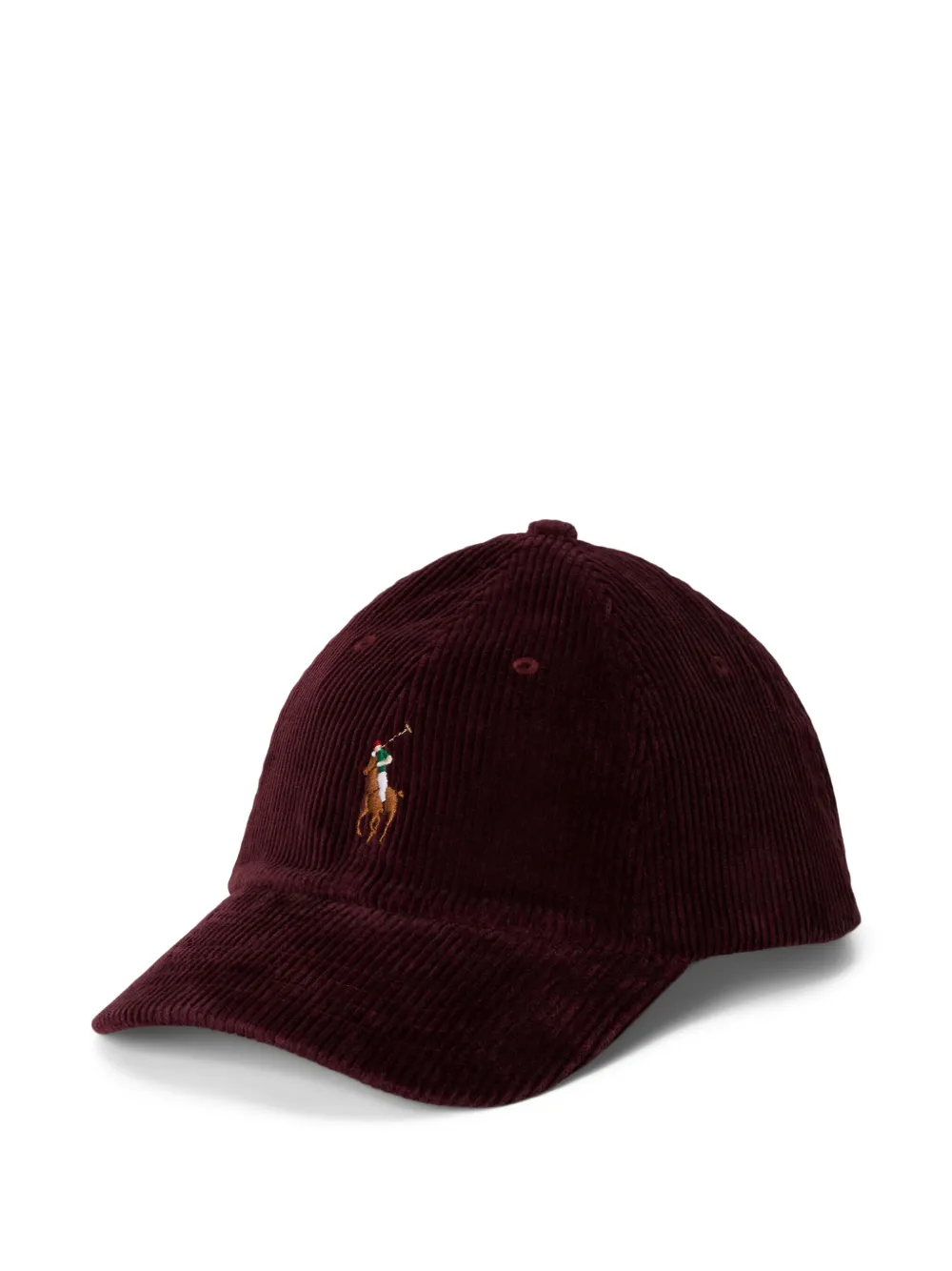 

Вельветовая бейсболка POLO RALPH LAUREN, красный