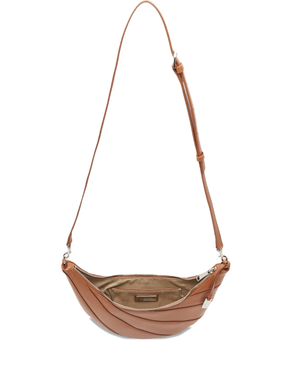 

Плечевая сумка с молнией в форме полумесяца JOY GRYSON, коричневый