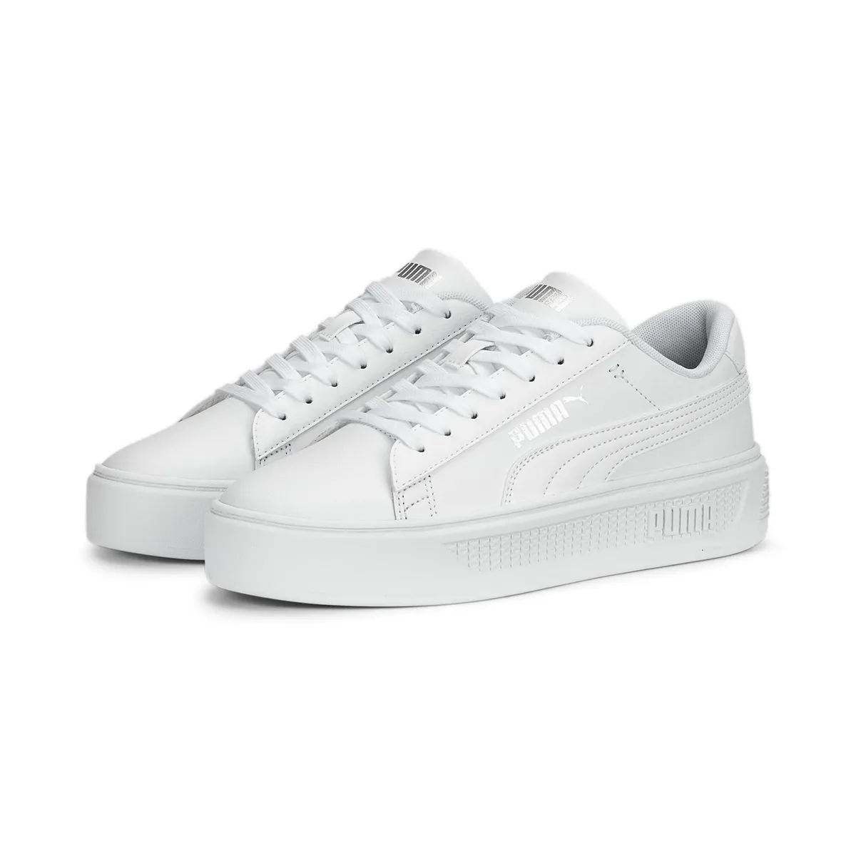 Кроссовки PUMA "Женские кроссовки Smash Platform v3", белый