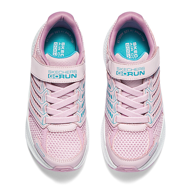 Кроссовки Skechers Girls Kids Lifestyle Shoes Kids Low-top Pink/blue, розовый — фото 3