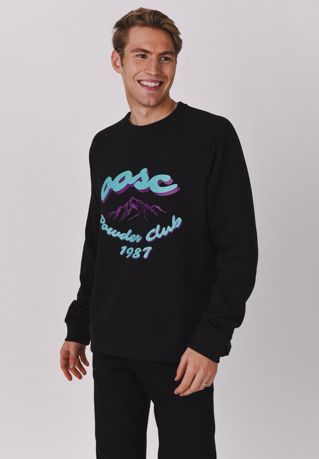 

Толстовка POWDER CLUB OOSC, черный